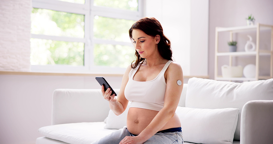 Continuous Glucose Monitor Blood Sugar Test Smart Phone App